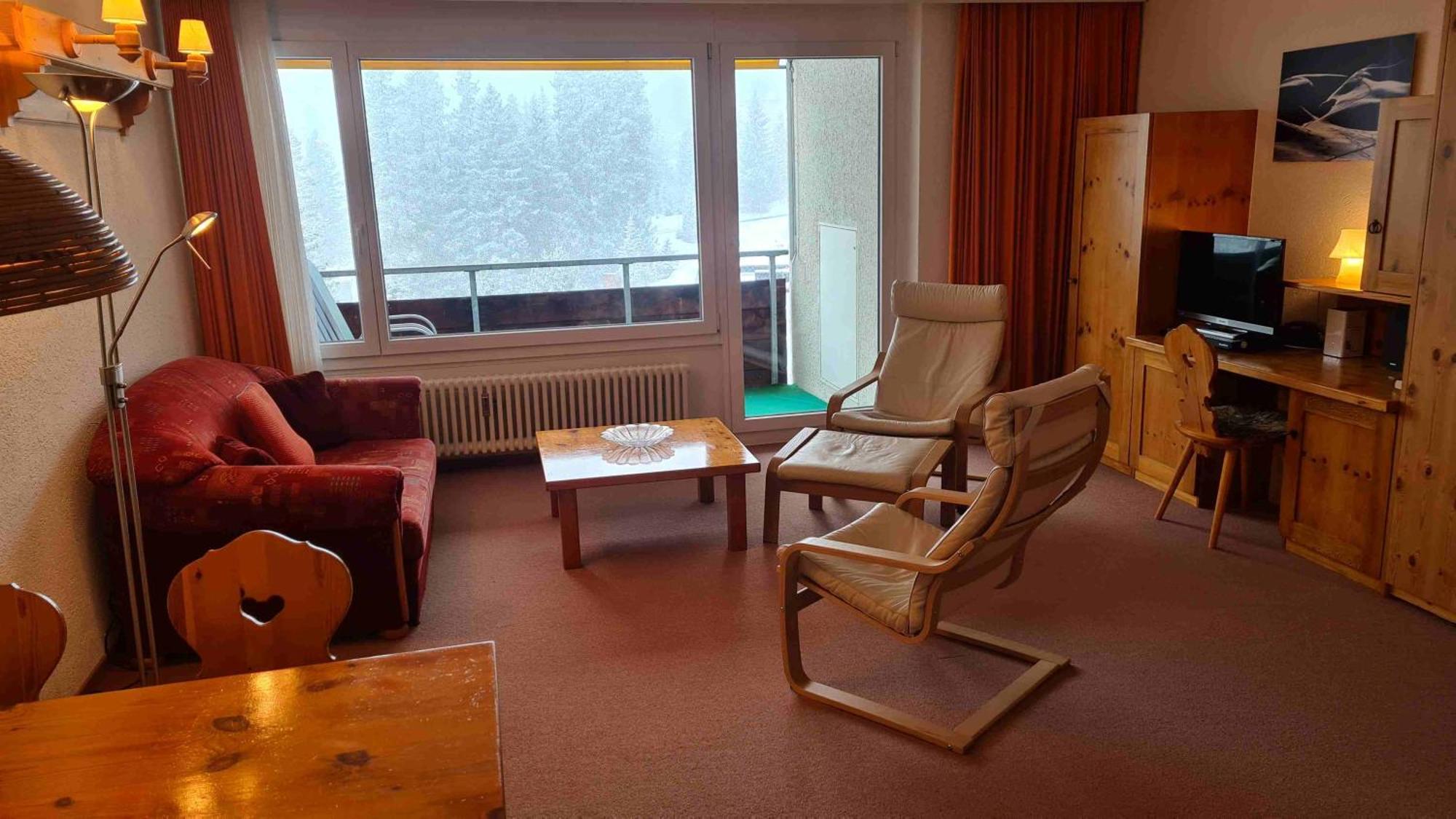 Appartement Rothornblick à Arosa Extérieur photo